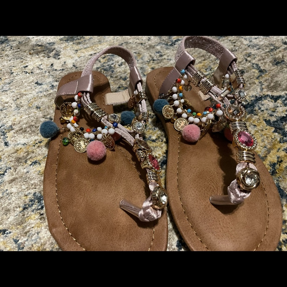 Never worn sandals